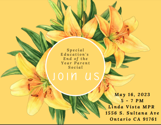 SPED End of Year Social